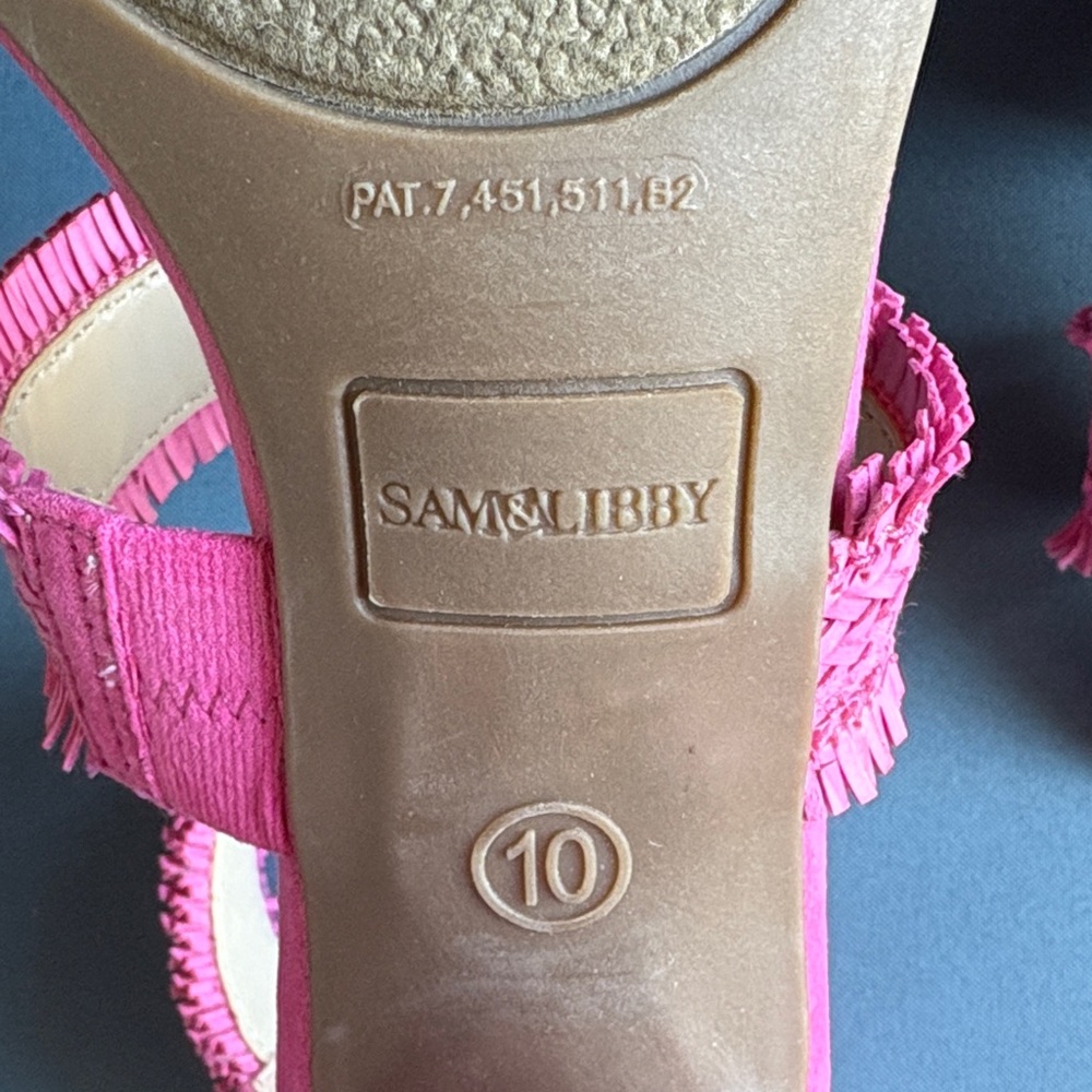 Sam & Libby Pink Heels - Picture 5 of 9